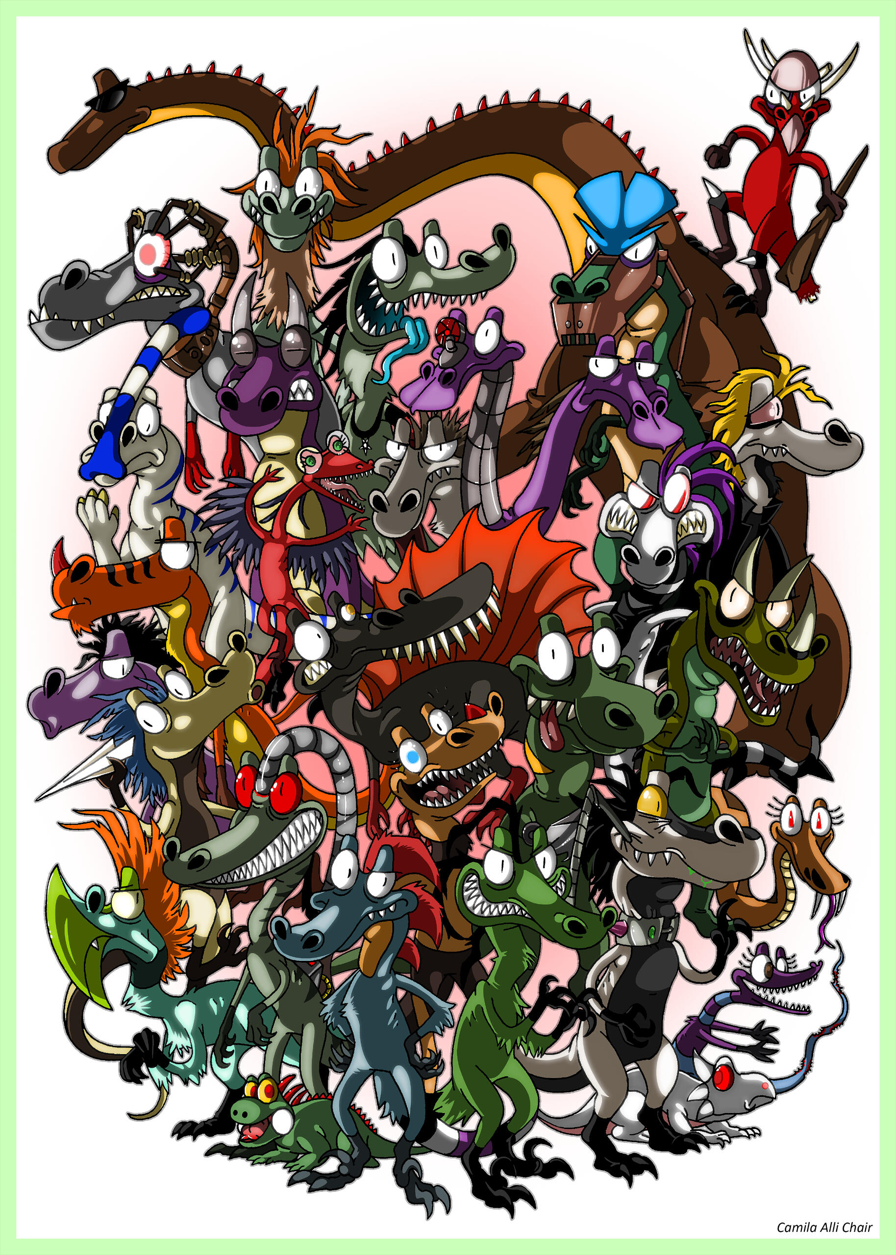 A colorful world!