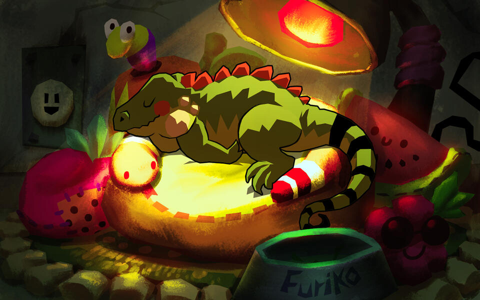 Artwork of Furiko, by Doug Batista.