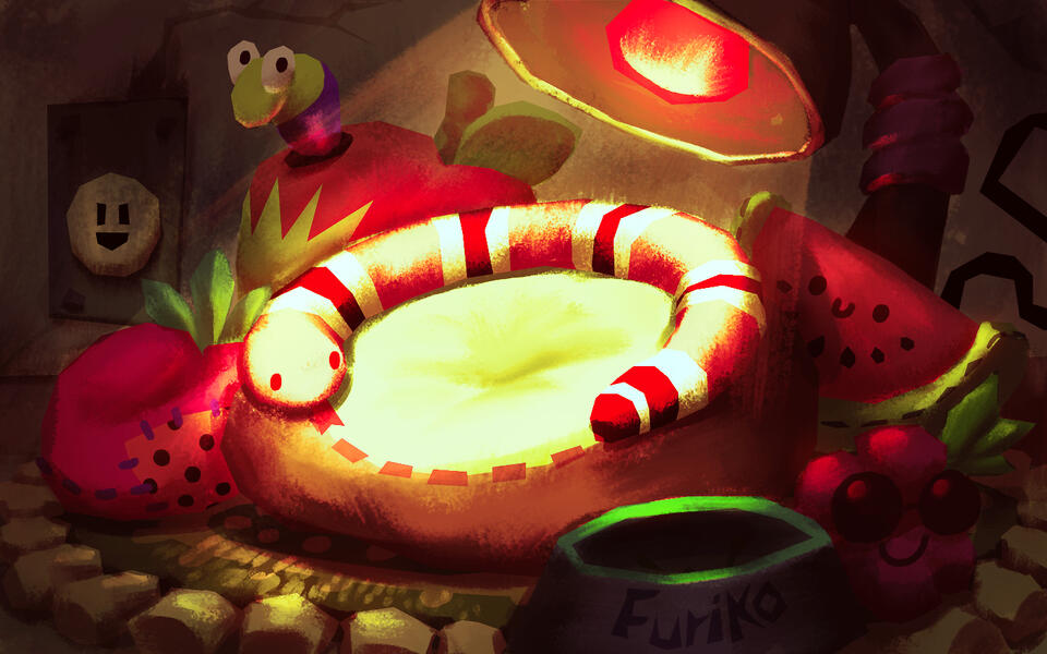 Concept art mayde by Doug Batista for Furiko's corner.
