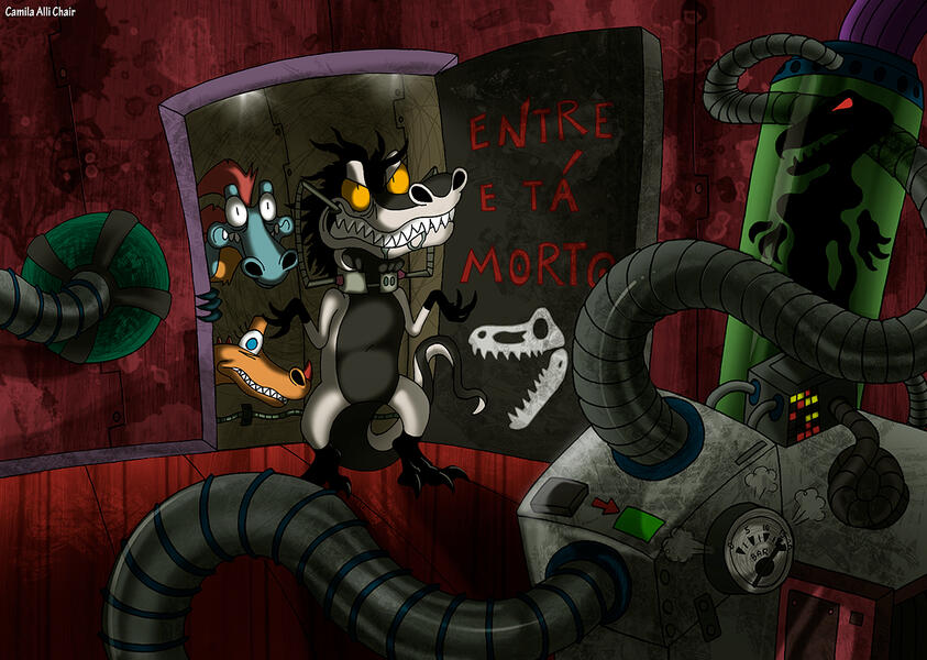 Zurg and machine&#39;s concept for the episode &quot;The Secret of the Shadows&quot;.