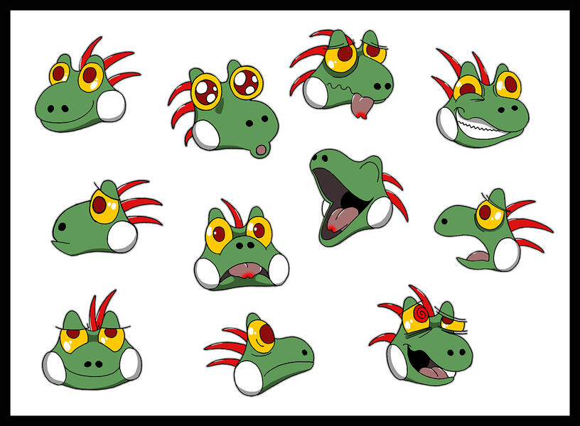 Some expressions studies of Furiko.