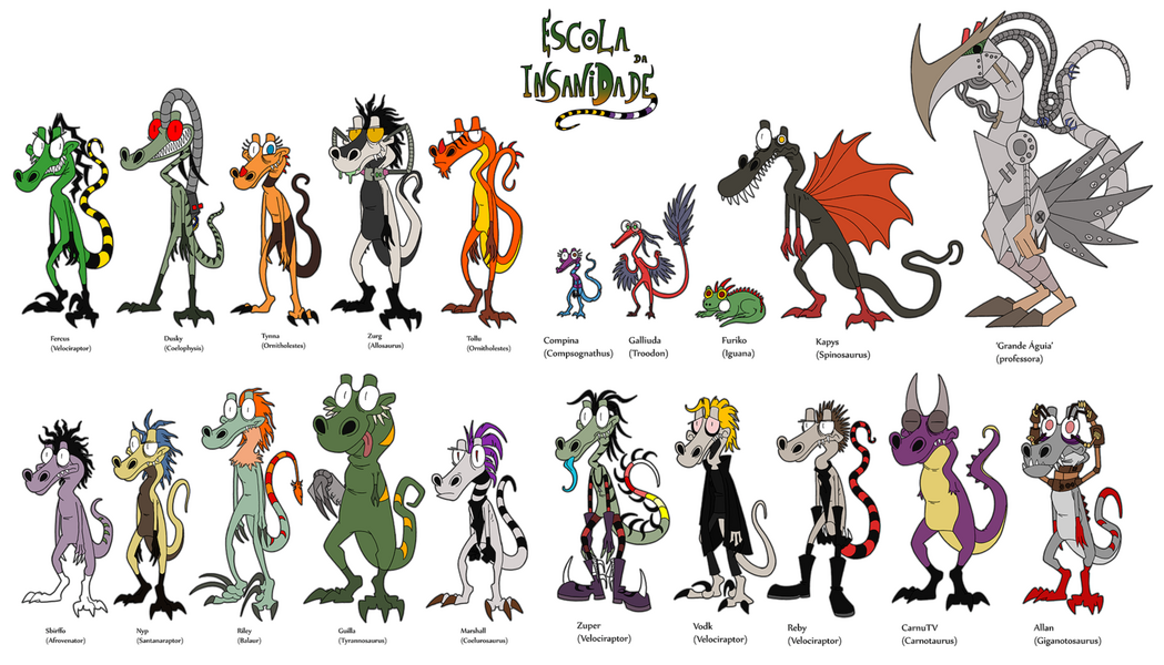 Classmates + teacher + pet size chart (colored).